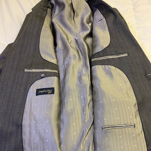 Joseph & Feiss Gold 100% Wool 2 Button Blazer Suit - Picture 4 of 5